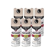 Rust-Oleum 376879-6PK Stops Ferrugem Tinta Spray 5 em 1 Cetim Bege Francês 340g - Pacote com 6 - imagem 2