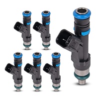 Conjunto de 6 Injetores de Combustível 3.7L V6 para Dodge Dakota, Durango, Nitro, Jeep Grand Cherokee, Liberty, Commander e Mitsubishi Raider Ram 1500 - Substitui FJ474 - imagem 1