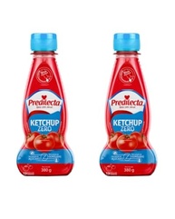 2 Unidades Ketchup Zero Bisnaga 380g Catchup Predilecta - imagem 2