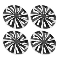 Tampa de Cubo de Roda Universal 38cm ABS - Proteção e Estilo para Clio e Seat - imagem 3