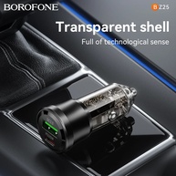 Carregador Auto BOROFONE BZ25: Carga Rápida USB-C 38W - imagem 3