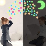 Adesivos de Parede Estrela Luminosa Fluorescente 3cm - Decore seu Quarto com Magia! - imagem 4