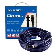 Cabo HDMI 2.0 4K 3D 15 Metros: Conexão Premium para Sua Experiência Visual! - imagem 1