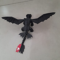 Brinquedo Articulado Banguela Fúria da Luz – 20cm 3D - imagem 1