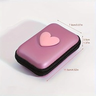 Bolsa Organizadora 3D Coração: Cabos, Fone e Mais! - imagem 2