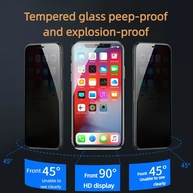 Película Privacidade iPhone 15 Pro Max: Anti-Espionagem 3D - imagem 3