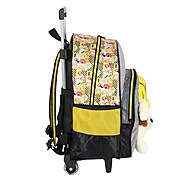 Mochila com Rodinhas e Alça 40x30cm – Patrulha Canina com Pelúcia 3D - imagem 2