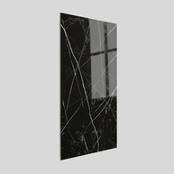 Kit 10 Placas de Mármore Preto Autoadesiva 3D - Decore com Elegância e Facilidade - imagem 1