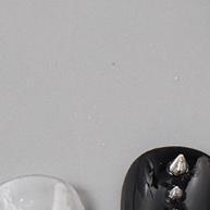 Studs Y2K Punk Dhiint – 6 Tamanhos Mistas em Metal Prata e CK para Unhas 3D - imagem 2