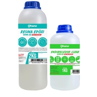 Resina Epóxi de Baixa Viscosidade Ohana 3Kg - Transparência e Resistência para Artesanato e Projetos Criativos - imagem 1