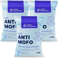 Cloreto de Cálcio Antimofo em Bolinhas 3kg - Combate ao Mofo com Eficiência - imagem 2