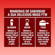 Delicious Mass Refil 3kg Sabor Morango com Chantilly - FTW - imagem 2
