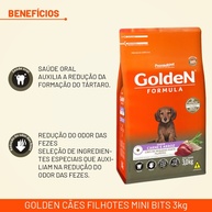 Golden Filhote Mini: Nutrição Premium 3kg - imagem 2