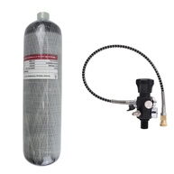 Tanque de Ar PCP TUXING 4500psi: Potência e Segurança em Fibra de Carbono 3L - imagem 1
