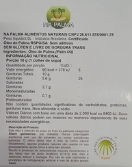 Óleo De Palma Balde De 3lt - Na Palma - imagem 1