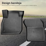 Tapete Bandeja Borracha VW Tera 2025/2026 - Jogo Completo 3mm com Borda Alta - imagem 3