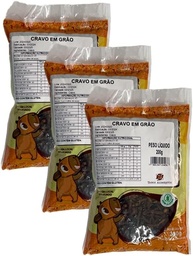 Kit 3X: Cravo da Índia em Grão Tainá Alimentos 200g - imagem 1