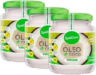 Kit 3X: Óleo de Coco Virgem Qualicoco 200ml - imagem 1