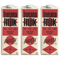 Kit 3X: Leite Vegetal de Banana Barista Banana Milk 1L - imagem 1