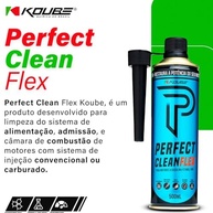 Kit 3x Perfect Clean Flex 500ml KOUBE: Limpeza Profunda e Proteção para o Sistema de Alimentação do seu Carro - imagem 4