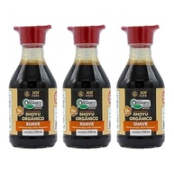 Kit 3X: Shoyu Orgânico Suave MN Food 210ml - imagem 1