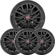 Kit 4 Calotas Aro 14 Preto para Fiat Palio, Siena e Novo Uno - Estilo e Proteção! - imagem 1
