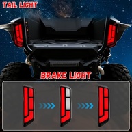 Kit Luzes Traseiras LED Fumê para Honda Talon 1000X/R/X-4 (2019-2024) - Segurança Off-Road Aprimorada - imagem 3