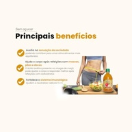 Vinagre de Maçã Orgânico 4,2% acidez 450ml - 4 Estações - imagem 2