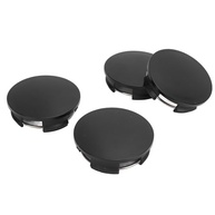 4 Tampas Centrais de Roda Estilo Fibra de Carbono ABS 57mm - Proteção e Estilo Premium - imagem 2