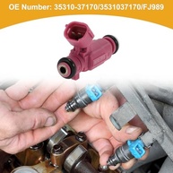 Kit 4 Bicos Injetores Combustível Hyundai Accent Tucson Kia Rio 1.6L 2.7L (35310-37170) - imagem 3
