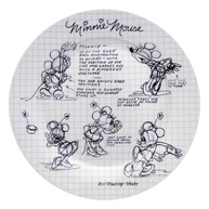 Conjunto de Pratos de Jantar da Minnie - 4 Peças em Porcelana Premium Disney - imagem 1