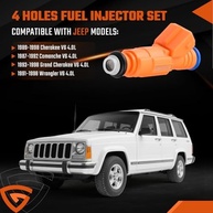 Injetor de Combustível 4 Furos para Jeep Wrangler, Cherokee e Grand Cherokee 4.0L (1987-1998) - Alta Performance e Durabilidade - imagem 4