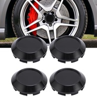 Jogo 4 Calotas Centro Roda 76mm ABS Pretas - Proteção e Estilo Premium - imagem 5