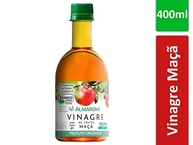 Kit 3 Vinagre Maça Orgânico Acidez Acética 4% Almaromi 400ml - imagem 5