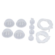 Conjunto Protetor de Peito Ainoli para Bomba Tira Leite - 4 Válvulas Bico de Pato + Flanges de Silicone Macio - imagem 1