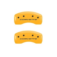 Capa de Pinça MGP Caliper Covers C5/Corvette Amarela - Kit 4 Peças - imagem 3