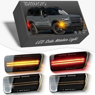 Kit Luzes LED Ford Bronco Sport 2021-2024: DRL Âmbar e Sinalização com Lente Fumê (4 Peças) - imagem 2