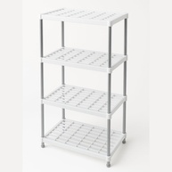 Estante Modular de Plástico 4 Andares - Organize com Estilo e Praticidade - imagem 1