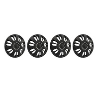 aqxreight 4 PCs 14 Polegadas Automóvel Hubcap Hubcap Fosco Invólucro Protetor Tampa DE Protetor para Carros Caminhões FITA 14 APLICAÇÕES DE APELO CURSO CURSO DE CELA DE AUTROMOLAÇÃO DE AUTOMOBILE - imagem 5
