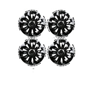 Kit 4 Calotas Aro 19" Tesla Model 3 2020-2023 - Acabamento Preto Brilhante - imagem 1