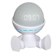 Suporte Decorativo Robo Sentado para Echo Dot 4ª e 5ª Geração - Branco - imagem 1