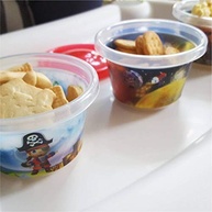 Kit Nuby 4 Potes Decorados 120ml - Seguro, Prático e Livre de BPA para Bebês - imagem 3