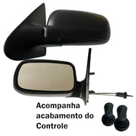 Par de Retrovisores Elétricos Gol e Parati G3/G4 4 Portas (2000-2013) com Controle - Visibilidade e Estilo Renovados! - imagem 3