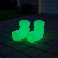 Tampas de Válvula de Pneu com Proteção UV e Brilho Noturno - Kit 4 Peças - imagem 4