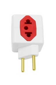 Kit Adaptador Benjamim Cubo 4 Entradas: Multiplique suas Tomadas com Segurança e Estilo! - imagem 3