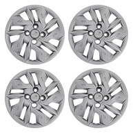 Calota Aro 14" Prata Grid para Fiat Argo 2017-2020: Jogo com 4 Calotas de Alta Resistência - imagem 1