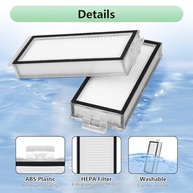 Filtros HEPA Laváveis para Roborock Q5/Q7/Q8 - Pacote com 4 Unidades - Compatibilidade Total - imagem 5