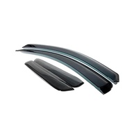 Kit 4 Calhas de Porta Fiesta Sedan 2011-2014 TG Poli Fumê - Proteção e Estilo - imagem 4