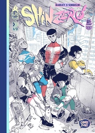 Shin Zero: Mangá Vol. 1 - A Lenda dos Heróis Uberizados + 4 Cards Exclusivos - imagem 1