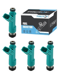 Kit 4 Injetores de Combustível FJ758 para Scion tC, xB, Toyota Camry, RAV4, Corolla, Matrix, Highlander - imagem 1